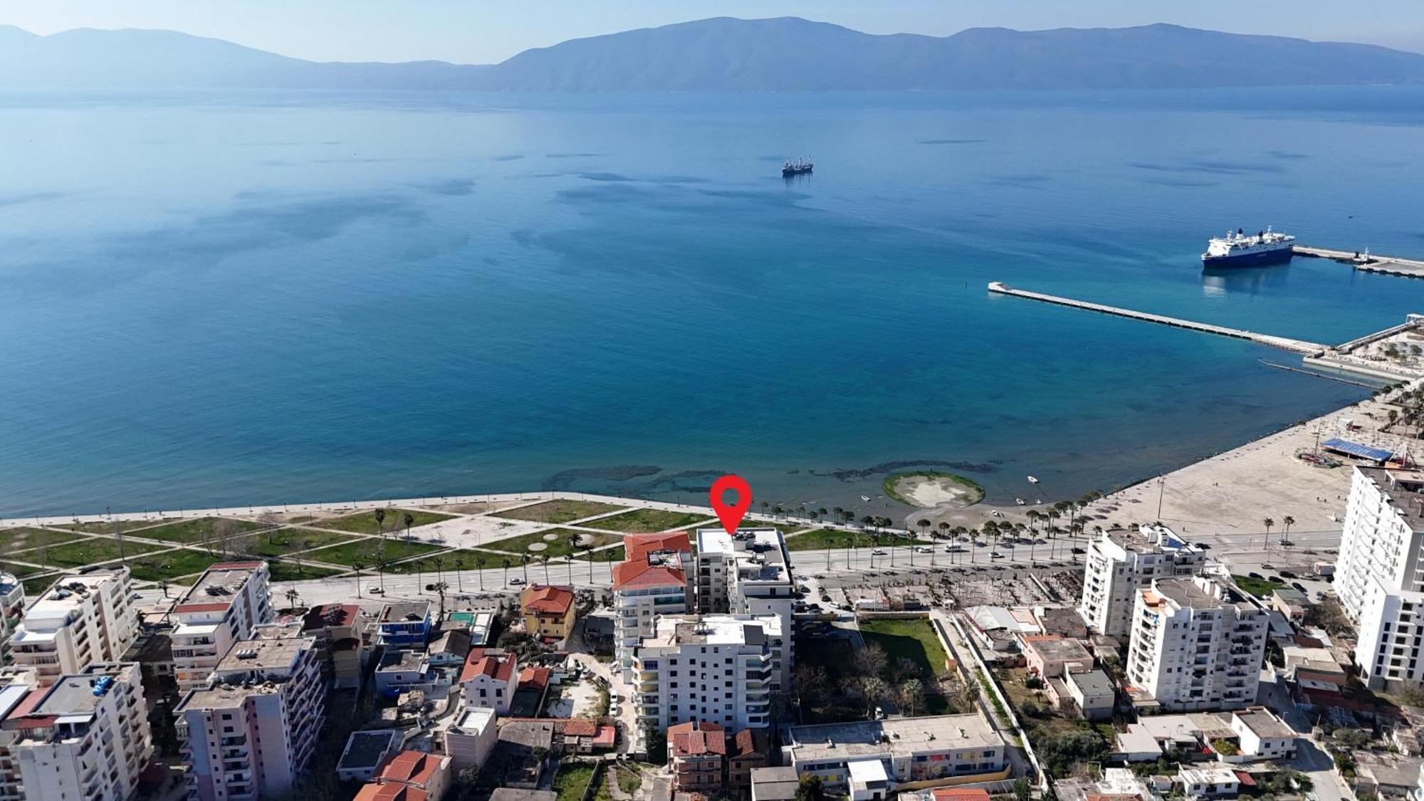Seascape Apartments Vlorë Eksteriør bilde