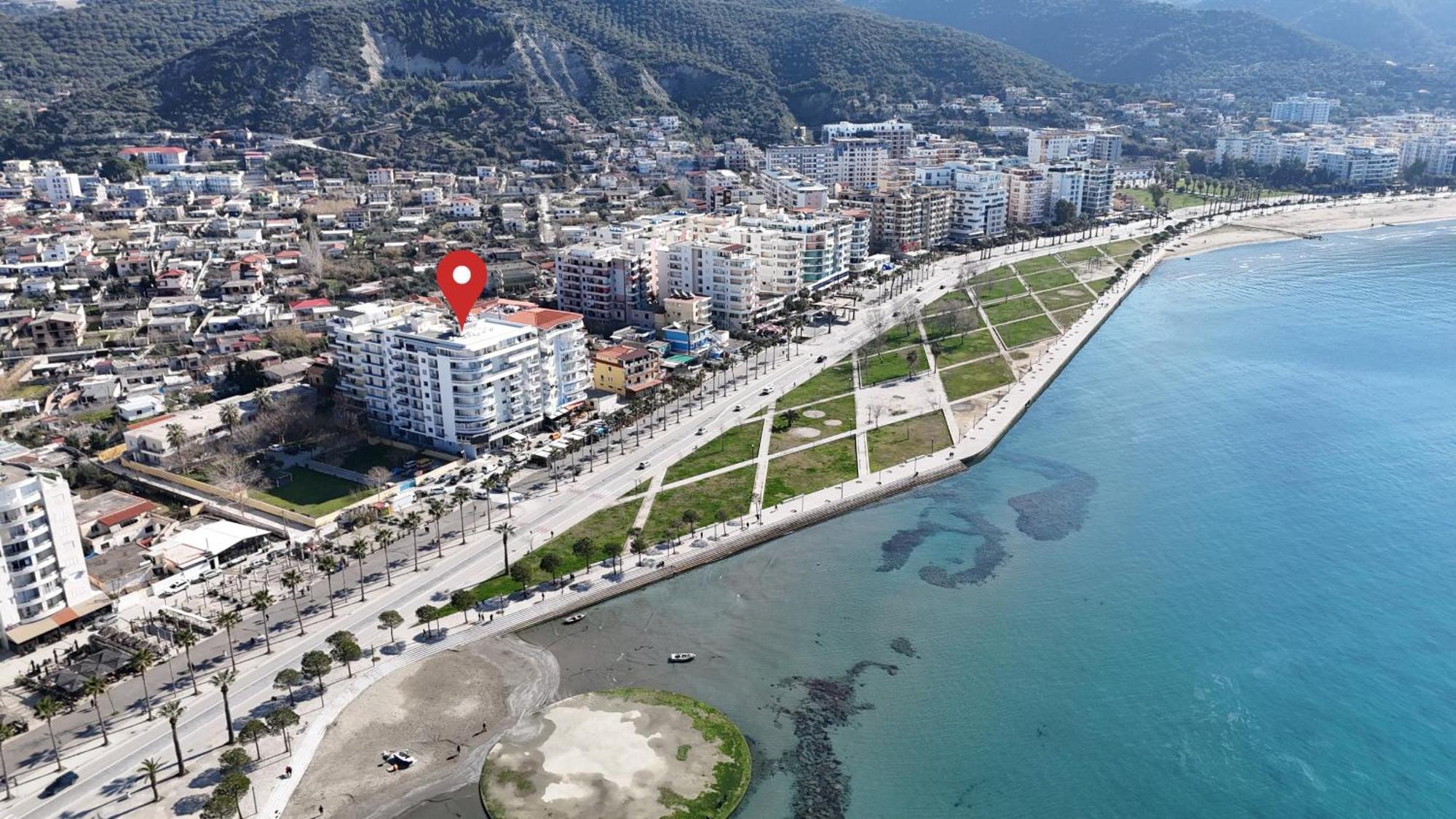 Seascape Apartments Vlorë Eksteriør bilde